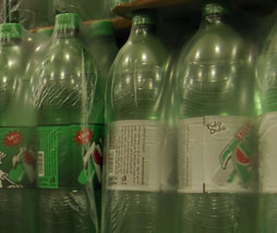 Shrink wrap (transparent) for large beverage bottles